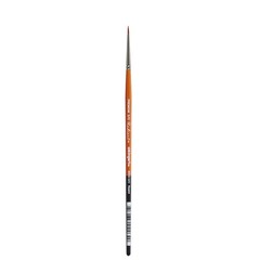 KINGART Radiant 6000-3/0 Round Synthetic Brushes, Acrylic, Oil & Watercolor