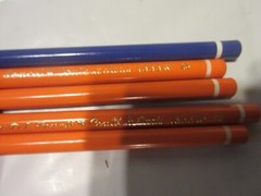 Conte a Paris Pastel Pencils France lot of 5 NOS