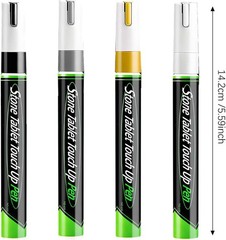 4 Pieces Waterproof Stone Touch-up Pen for Headstone Inscription Restoration …