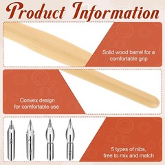 14 Pcs Comic Pen Nib Set Calligraphy Dip Pen Drawing Manga Art Supplies