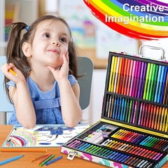 Art Supplies, Deluxe Drawing Painting Set for Kids Girls Boys Teens Coloring Art