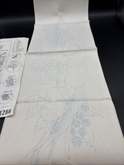 Paint By Number on Fabric VTG Cameo 1286 Fruit Wall Hanging With Instructions
