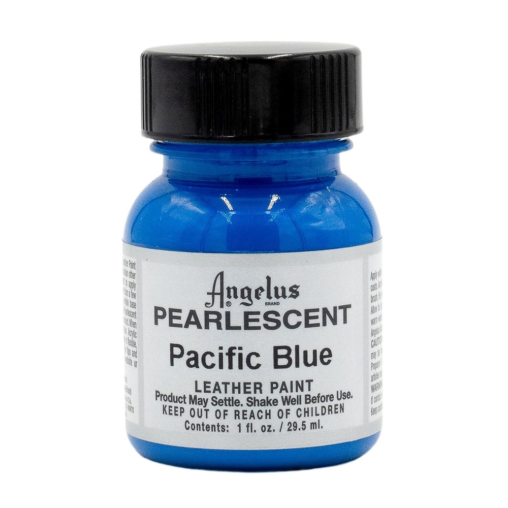 Pacific Blue DYE 1 Oz Iridescent Sheen Water Based for Leather Canvas Wood