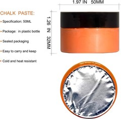 24 Colors Chalk Paste Paint Set for Wood Fabric DIY Art Craft