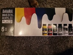 Liquitex Basics Acrylic Fluid, 6pc