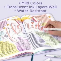 Zebra 25ct Mildliner Dual-tip Creative Colorful Markers Gifting: Highlighters
