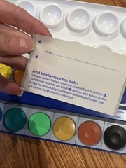 Vintage Pelikan Deckfarbksdten K12 DIN 5023 Paint Set Made In Germany New In Box