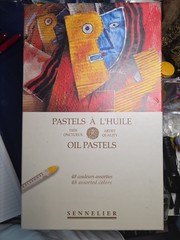 SENNELIER Oil French Pastel for Professional Artists, Introductory Set of 48