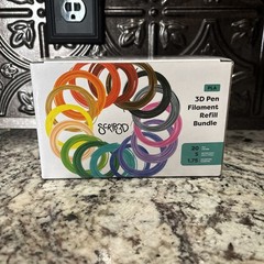 Scrib 3D Pen Filament Refill Bundle New Unopened Box 17 Colors 5 Meters 1.75m