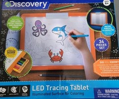 Discovery Kids Discovery Toy Kids Tracing Tablet LED 6+ Tablet Only