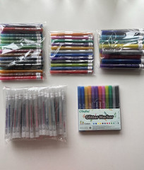 Art Supplies Lot Bundle Ohuhu, Grabie Glitter Markers & Grabie Gel Pens Coloring