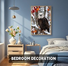 Eagle Paint By Numbers Kit For Adults DIY Wall Art Decoration 16×20 Inches