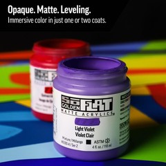 SoFlat Matte Acrylics Burnt Sienna 4 fl. oz. Jar Professional Art Paint