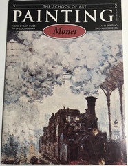 The School Of Art Painting Monet Softcover Book 9.5 x 13.5 Inches