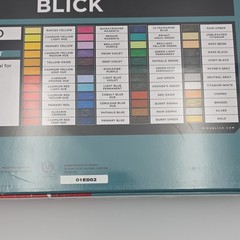Blick Studio Acrylic Paint Set 48 Tubes 0.7oz Multicolor 01637-0489