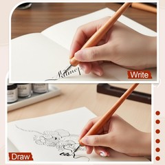 14 Pcs Comic Pen Nib Set Calligraphy Dip Pen Drawing Manga Art Supplies