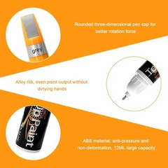 Touch Up Paint Pen for Cars Car Scratch Repair Auto Paint 2-in-1 Quick Dry