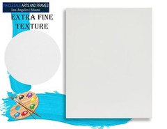 0.75″ Extra Fine Artist Stretched Canvas. Many Sizes Bulk Discounts. USA Made