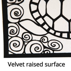 Velvet Art To Go! 2 Spiral Bound Coloring Books w/Perforated Cardstock Pages,…