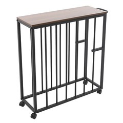 Black Painting Drying Rack Art Storage Rack Display Stand w/ 4 Universal Wheels
