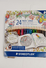 STAEDTLER Noris Colour 24 Colored Pencils Lot of 2 Boxes 185 C24JB