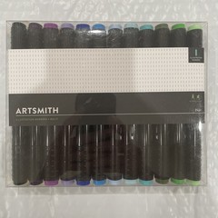 ArtSmith Illustration Markers Multi Set, 24pc. Dual Tip Alcohol Based
