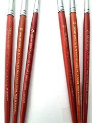 Finest RED SABLE Brushes Comparable To GRUMBACHER 626-B | MADE IN GERMANY
