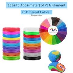 3D Printing Pen Kids Bundle – 328 ft PLA Birthday Gift set for Creative Minds