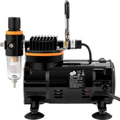 SucceBuy Professional Dual Action Airbrush Kit 120W Electric Spray Gun Air Brush