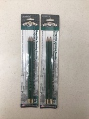 NEW Pencils 2 Packs 2H 2B General’s Kimberly Graphite Drawing VTG