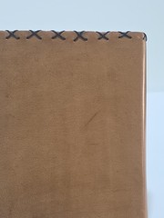 Brown Leather Stiched And Studded 8″x6″ Inch Journal-Art Sketch Book Thick Paper