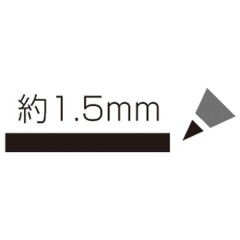 Shachihata Drying Marker, 177NK-12S, Medium Round Tip, 12-Color Set