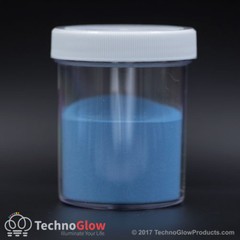 Glow in the Dark Powder, FLUORESCENT BLUE – UV Reactive Glow Pigment