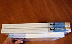 Royal Langnickel 2 (6 Pk) Canvas Panels 9 X 12″ & Artist Loft 8 X 10″ New Sealed