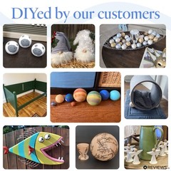 Wooden Balls 2-1/4 inch Unfinished, Round Birch Balls for Crafts | Woodpeckers