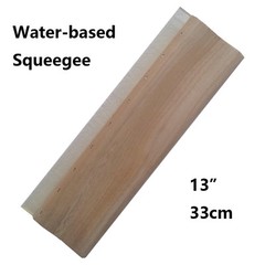 3 pcs 13″ Screen Printing Squeegee Manual Wood Scraper 33cm Press Tool