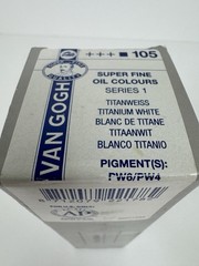 Van Gogh Oil Color Paint 200ml Tube Titanium White 105