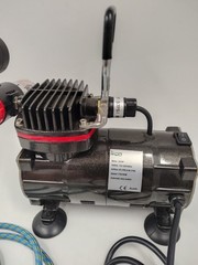 Airbrush Kit Ifoo Mini Compressor 1/5HP 57 PSI, Master G44 Dual Action Spray Gun
