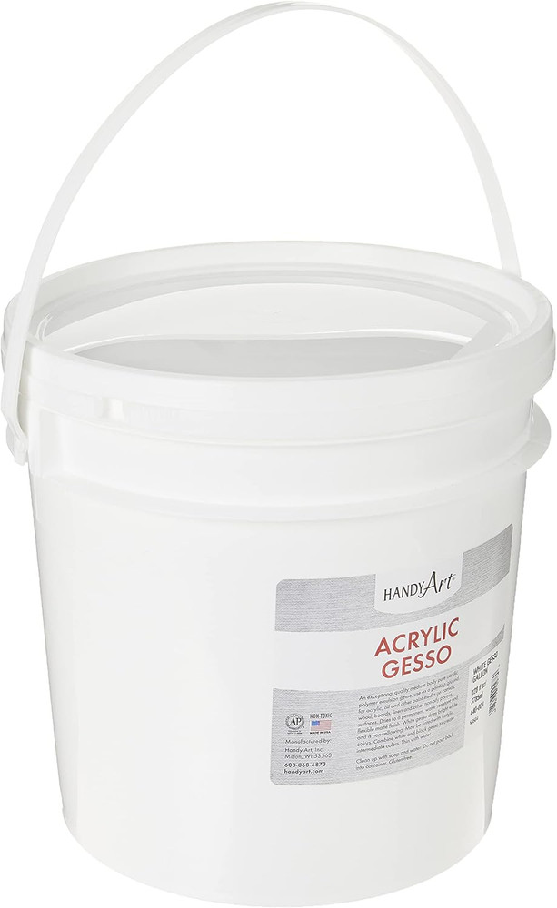 Student Acrylic Gallon, White Gesso 128 Fl Oz (Pack of 1)
