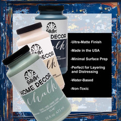 36045 Home Decor Chalk Acrylic Paint, 16 Oz, 16 Ounce, Nautical 16 Fl Oz