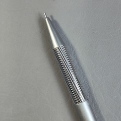 BIC Quantech Mechanical Lead Pencil 0.7 Silver Metal Discontinued RARE