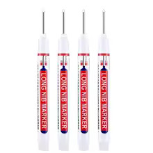 4Pcs/Set 20mm Deep Hole Long Nib Head Markers For Metal.