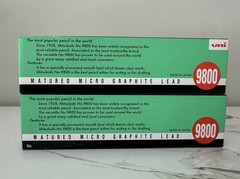 Uni Mitsubishi Matured Micro Graphite Lead 9800 6B + 10B Pencil Bundle