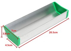 US – 8″ Aluminum alloy Dual Edge Emulsion Scoop Coater for Screen Printing