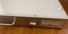 PORTA TRACE Model 1824 Gagne Stainless Steel Light Box 60 Watt 24 × 18