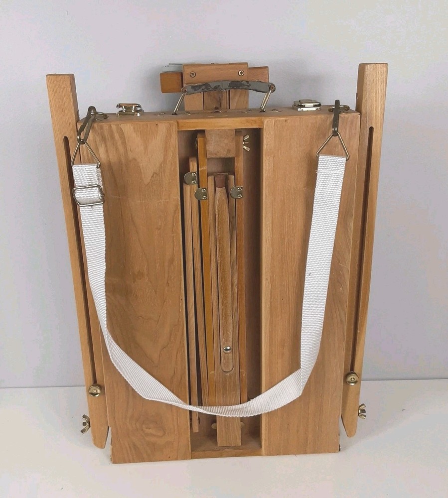 Richeson Weston Full French Easel Artist Hard Wood Painting Art