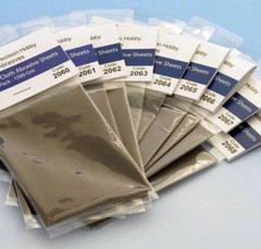 Albion alloys Micro Finish Abrasive Cloth Sheets 3600 Grit 100MM X 70MM