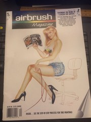 AIRBRUSH MAGAZINE Volume 2.2 – 1995 – Space Scenes – Pinup Painting!