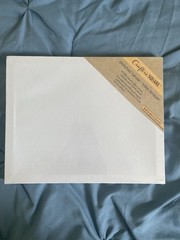 Crafter’s Square Stretched Canvas Lot of 3 8×10 Rectangular Cotton (2W/1B)