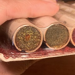 Sparkling Glitterstik Marker Stenciling Rub On Glitter Fabric Crayon Vtg 1987